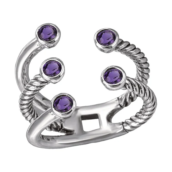 Ladies rings african shine -Ladies Fashion Gemstone Ring