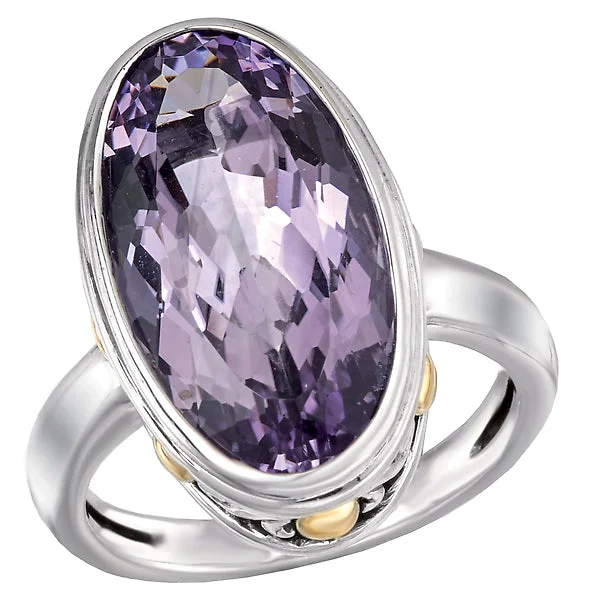 Ladies rings intricate shine -Ladies Fashion Gemstone Ring