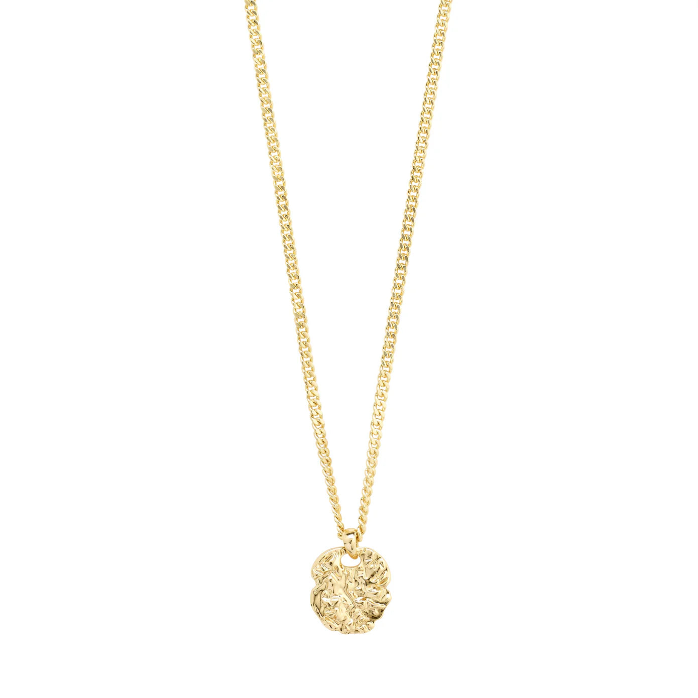 ladies necklaces monochrome-Scottie Gold Plated Necklace