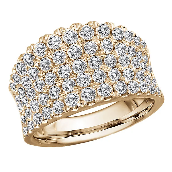 Ladies rings sustainable charm -Ladies Fashion Diamond Ring