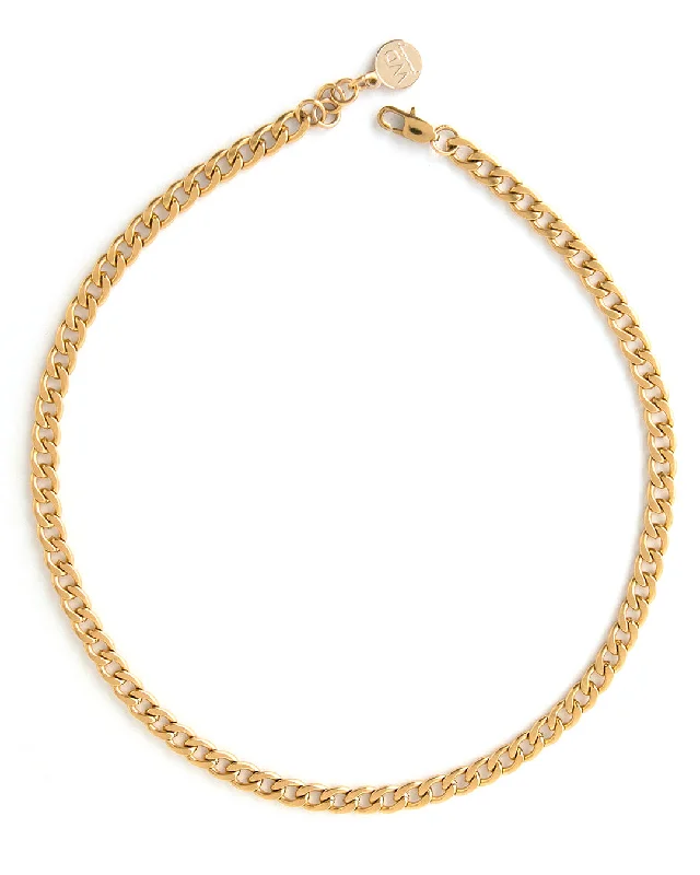 ladies necklaces ratings-Cobain Gold Necklace