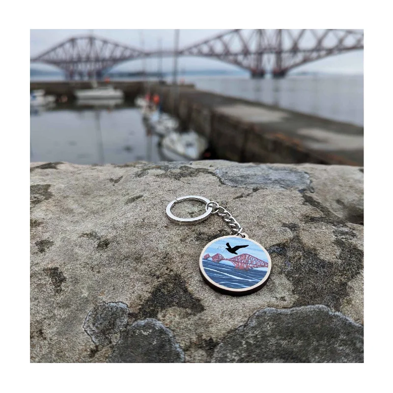 Ladies rings conflict free -Forth Bridge Keyring