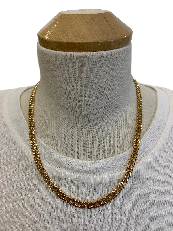 ladies necklaces sapphire-Cuban Link Necklace