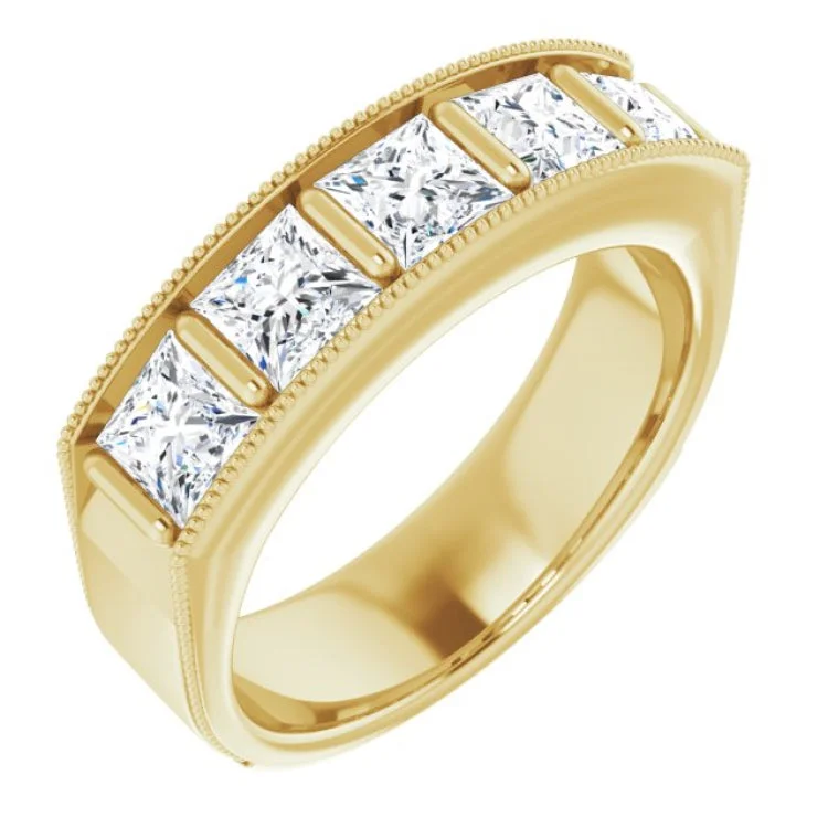 Ladies rings zen glow -14K Yellow 2 5/8 CTW Natural Diamond Ring