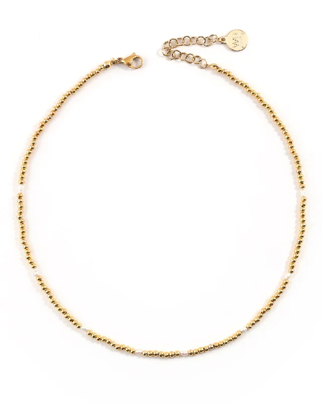 ladies necklaces splurge-Alize Gold Necklace