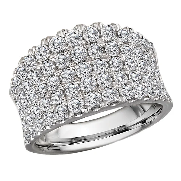 Ladies rings friend shine -Ladies Fashion Diamond Ring