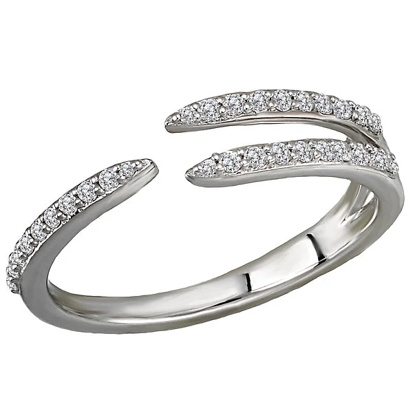 Ladies rings palm glow -Ladies Fashion Diamond Ring