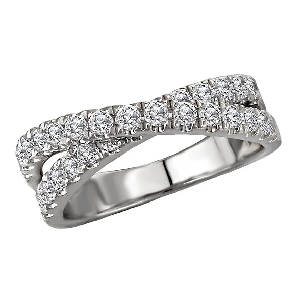 Ladies rings pearl elegance -Ladies Fashion Diamond Ring