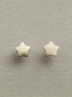 ladies earrings friendship-Super Star Stud Earrings