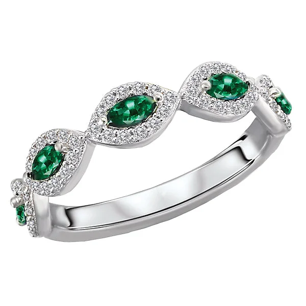 Ladies rings striking style -Diamond and Gemstone Fashion Ring