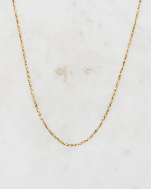 ladies necklaces budget friendly-Thin Figaro Necklace