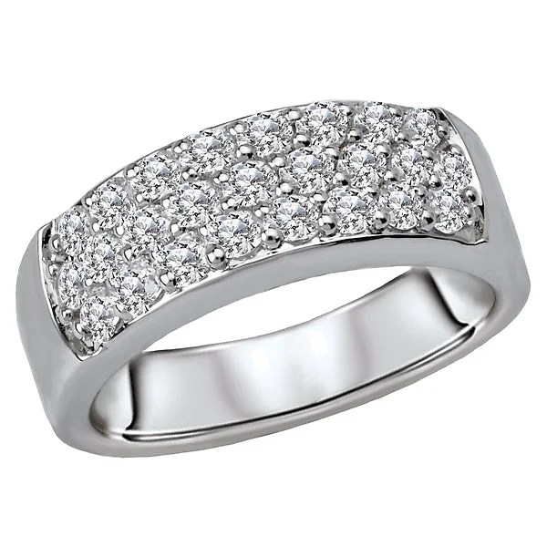 Ladies rings timeless glow -Ladies Fashion Diamond Ring