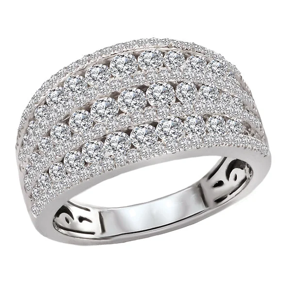 Ladies rings mother glow -Ladies Fashion Diamond Ring