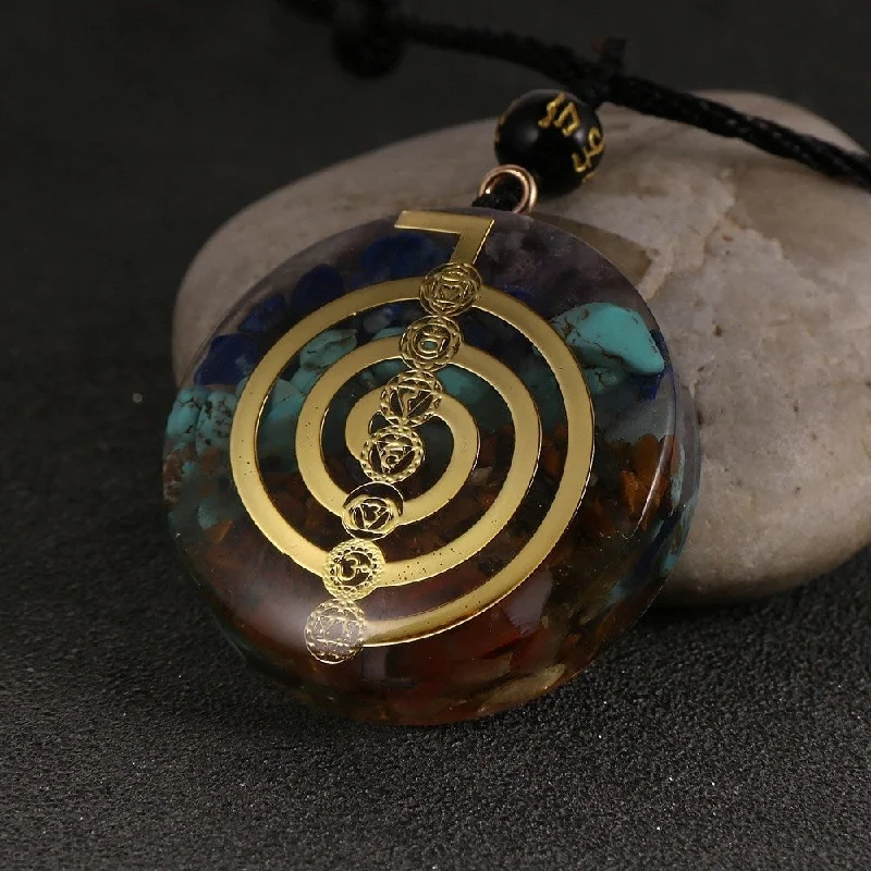 ladies necklaces meaningful-Chakra Balance Orgone Necklace