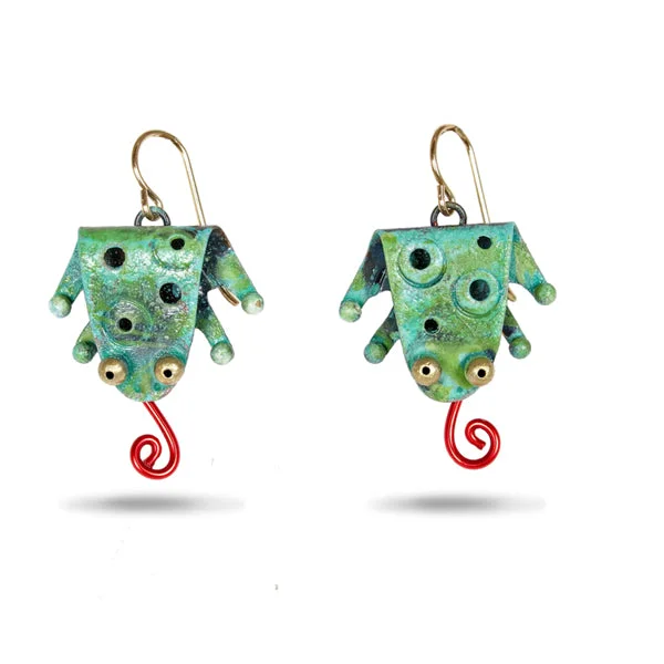 ladies earrings rare-Flytrap Earrings