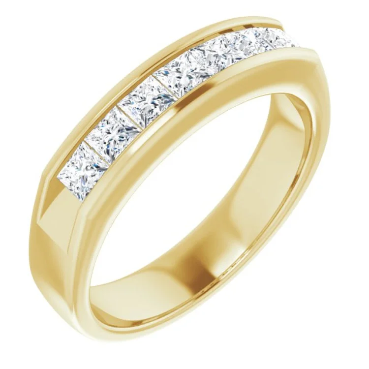 Ladies rings deal sparkle -14K Yellow 1 1/8 CTW Natural Diamond Ring