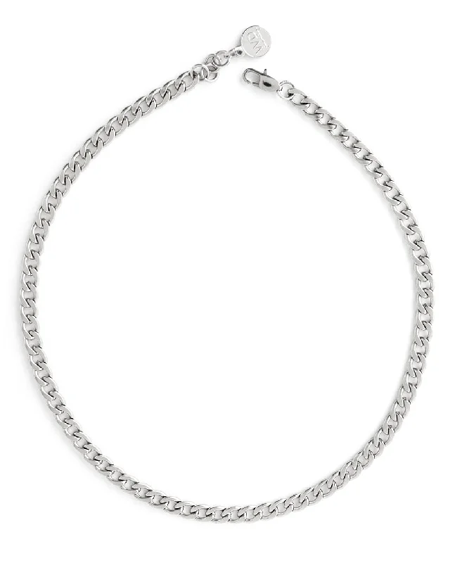 ladies necklaces cartier-Cobain Silver Necklace